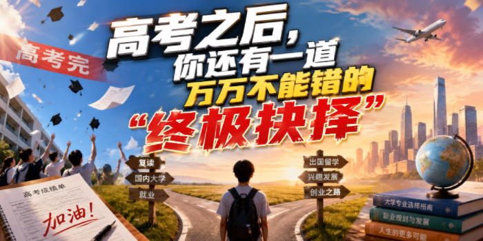 付费文章：高考之后，你还有一道万万不能错的“终极抉择”-吾爱自习网