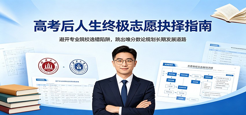 高考后人生终极志愿抉择指南：避开专业院校选错陷阱，跳出唯分数论规划长期发展道路-新时光资源网