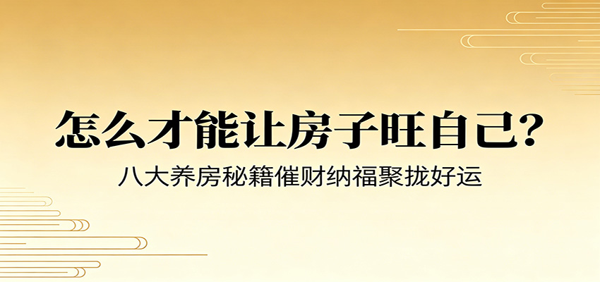 付费文章《怎么才能让房子旺自己？》八大养房秘籍催财纳福聚拢好运-新时光资源网