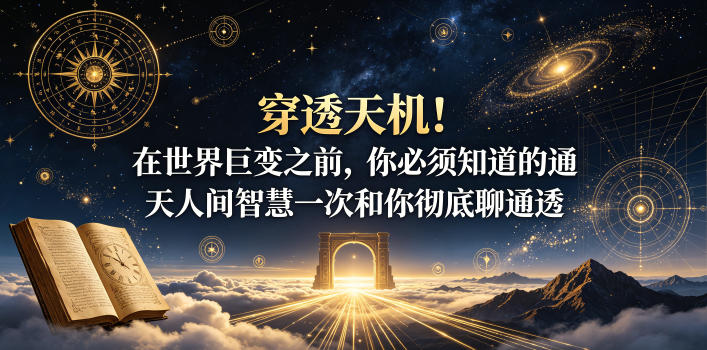 付费文章：穿透天机！在世界巨变之前，你必须知道的通天人间智慧一次和你彻底聊通透-吾爱自习网