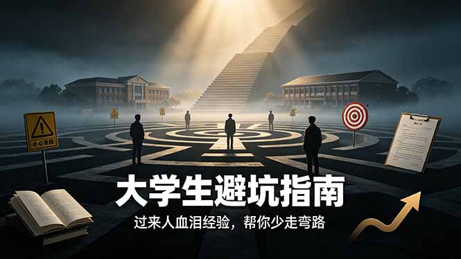 付费文章：大学生避坑指南 ，过来人血泪经验，帮你少走弯路-我爱发帖
