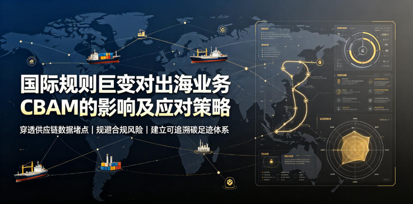 国际规则巨变对出海业务CBAM的影响及应对策略，帮助企业穿透供应链数据堵点，规避合规风险福星网赚创业资源-网赚项目-副业赚钱-互联网创业-资源整合福星网赚资源