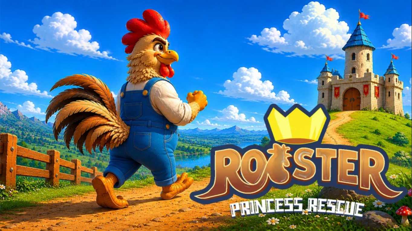【日版】公鸡勇士:拯救公主 .Rooster: Princess Rescue 英语-吾爱自习网