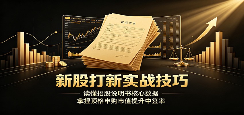 新股打新实战技巧：读懂招股说明书核心数据，拿捏顶格申购市值提升中签率福星网赚创业资源-网赚项目-副业赚钱-互联网创业-资源整合福星网赚资源