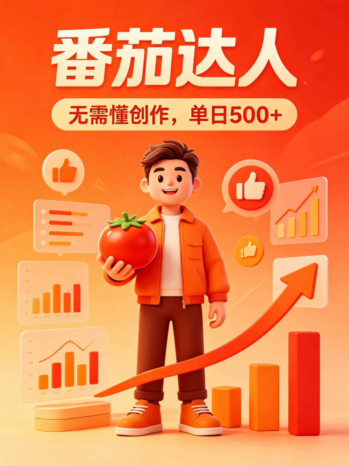 番茄小说达人全自动变现,普通人轻松日入500+-吾爱自习网