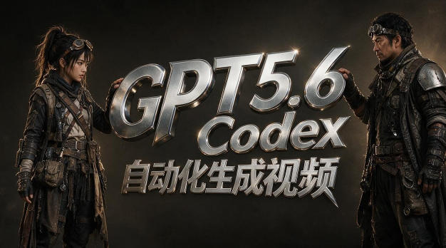 GPT5.6+Codex自动化视频生成：提示词设计×角色设定×封面海报×工作流思路，高效产出AI视频-吾爱自习网