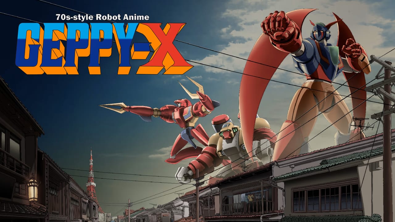 70年代风格机器人动画:杰比-X丨70s-style Robot Anime Geppy-X-吾爱自习网