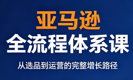 跨境大武当·亚马逊全流程体系课-吾爱自习网