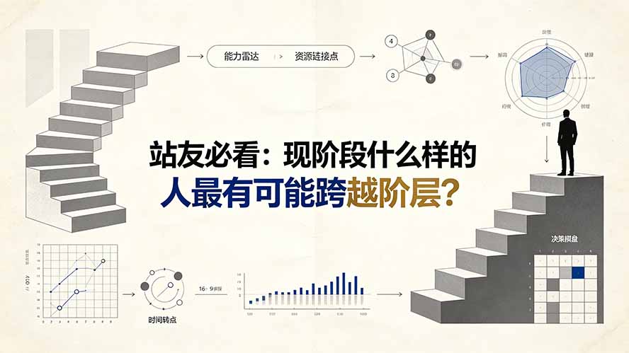 付费文章:站友必看:现阶段什么样的人最有可能跨越阶层?-旺仔资源库
