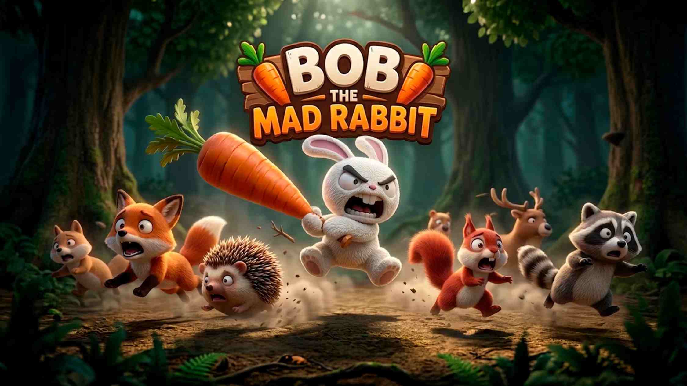疯兔鲍勃 .Bob The Mad Rabbit 中文-吾爱自习网