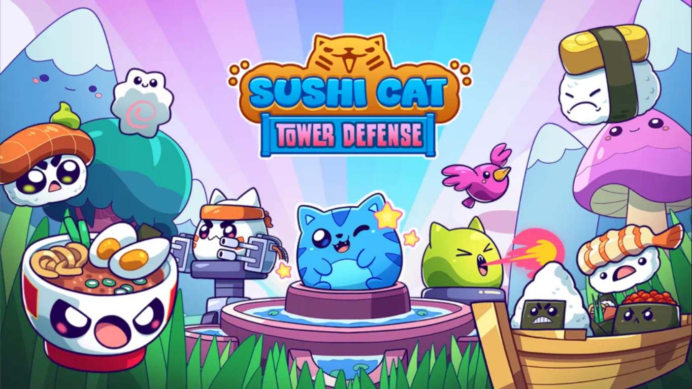 【美版】寿司猫塔防 .Sushi Cat Tower Defense 中文-吾爱自习网