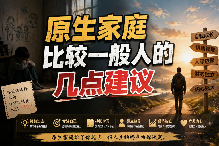 付费文章：给原生家庭比较一般人的几点建议-我爱发帖