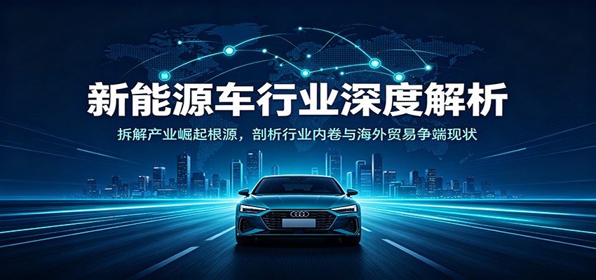 新能源车行业深度解析:拆解产业崛起根源,剖析行业内卷与海外贸易争端现状汇通分享-分享轻创项目-网络创业-项目实操-兼职-网赚-副业-抖音-快手-小红书-闲鱼-视频号-直播-短视频-中视频-带货-短剧-游戏搬砖-引流等教程课程分享汇通分享
