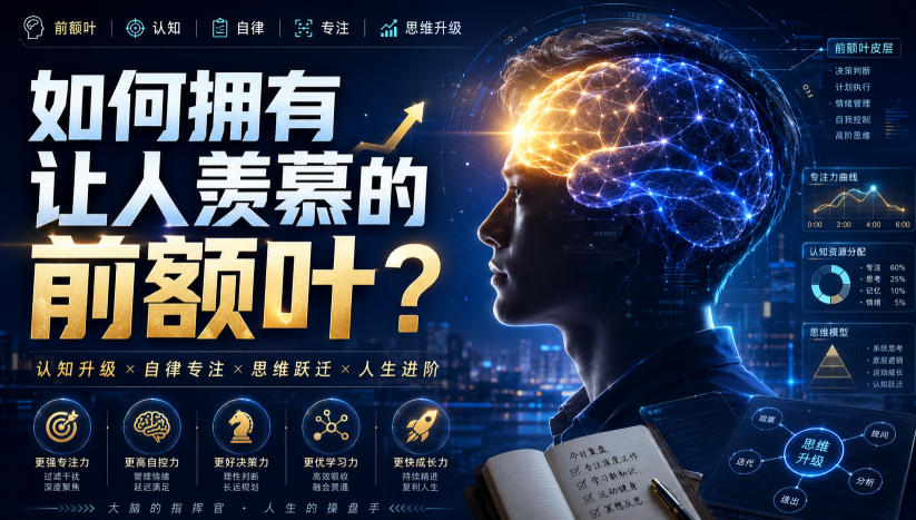 付费文：如何拥有让人羡慕的前额叶？-我爱发帖