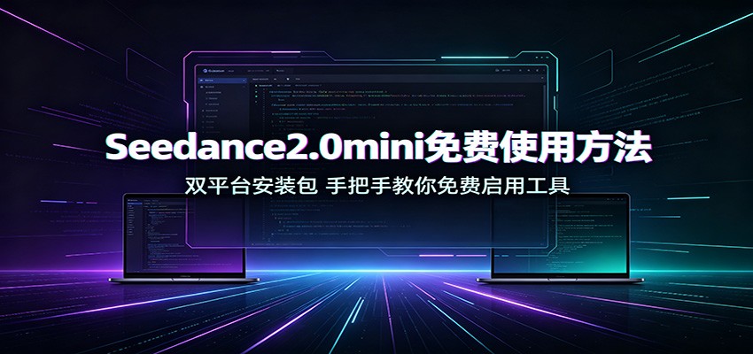 Seedance2.0mini免费使用方法：双平台安装包，手把手教你免费启用工具-我爱发帖