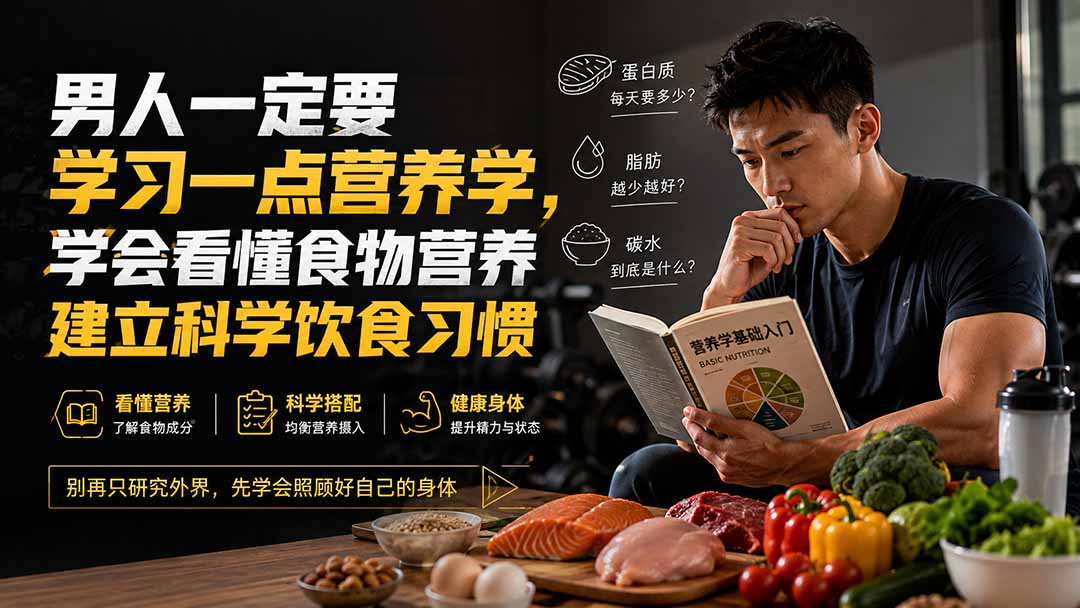 付费文章：男人一定要学习一点营养学，学会看懂食物营养建立科学饮食习惯-我爱发帖