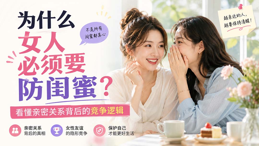 付费文章：为什么女人必须要防闺蜜？看懂亲密关系背后的竞争逻辑-我爱发帖