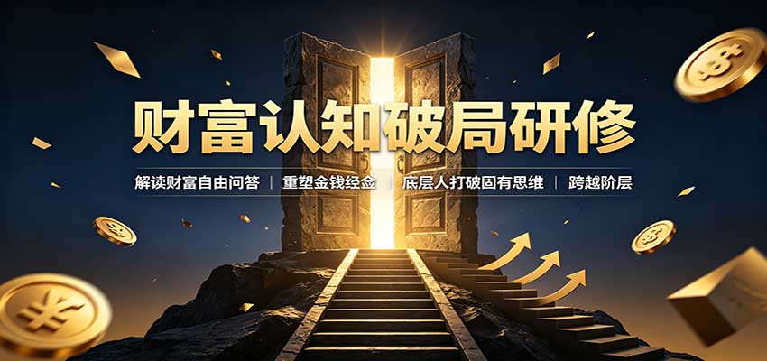 财富认知破局研修：解读”孙割”，重塑金钱观念，底层人打破固有思维跨越阶层｜焦圣希 18818568866