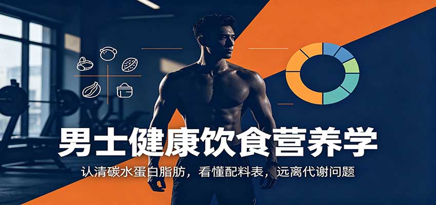 男士健康饮食营养学：认清碳水蛋白脂肪，看懂配料表，远离代谢问题-我爱发帖
