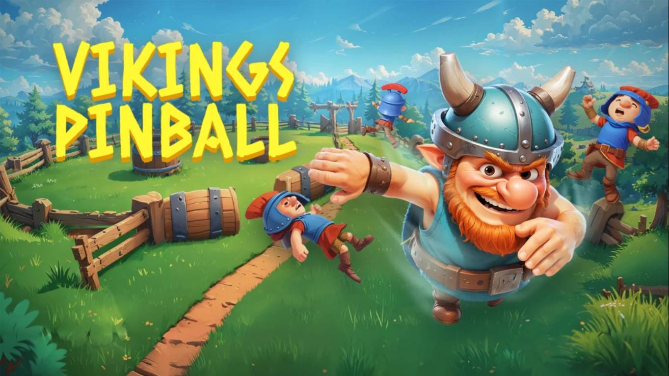 【美版】维京弹球 Vikings Pinball 英语｜焦圣希 18818568866