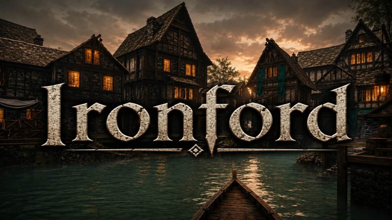 【美版】铁渡镇 Ironford 英语｜焦圣希 18818568866