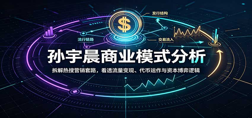 孙宇晨商业模式分析：拆解热搜营销套路，看透流量变现、代币运作与资本博弈逻辑-我爱发帖