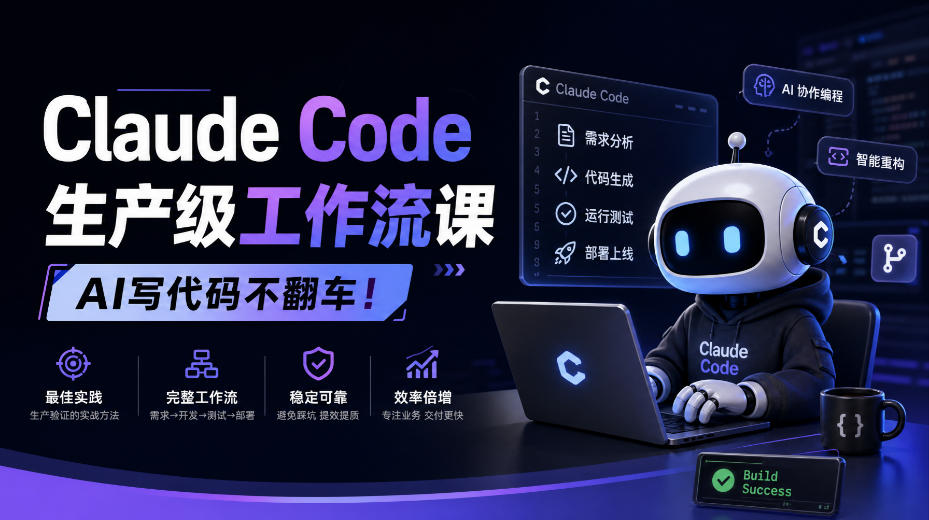 Claude Code生产级工作流课,AI写代码不翻车!【原创双语字幕】-我爱发帖