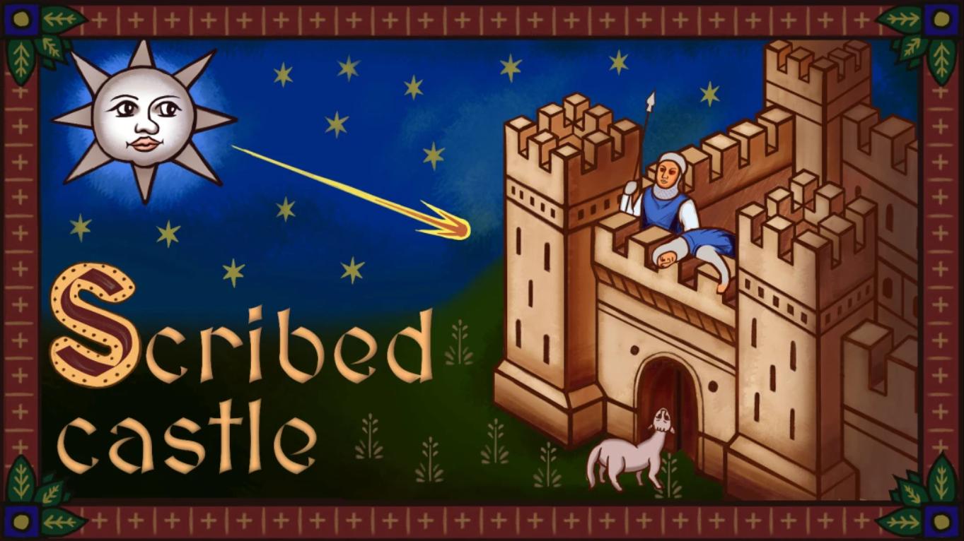【美版】手绘城堡 Scribed castle 英语-吾爱自习网