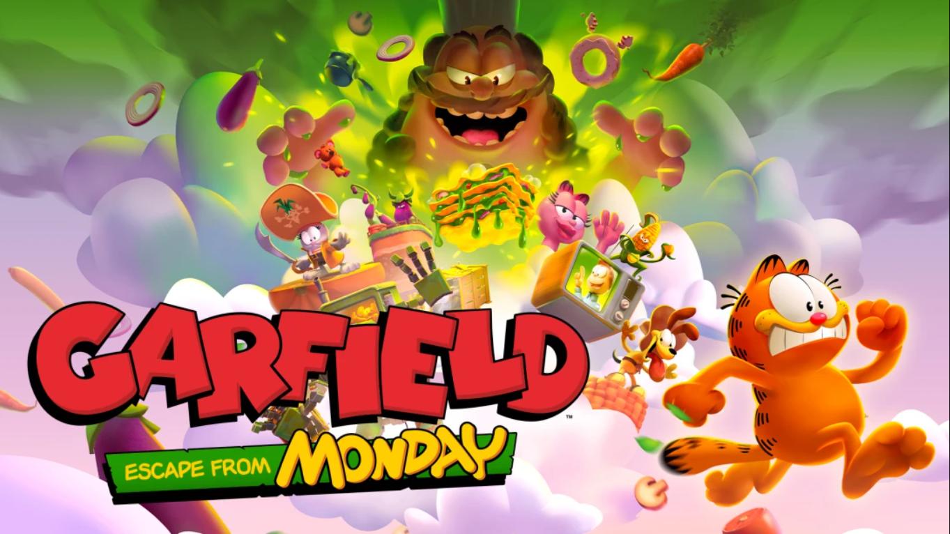 【美版】加菲猫：逃离星期一 Garfield – Escape From Monday 中文-吾爱自习网