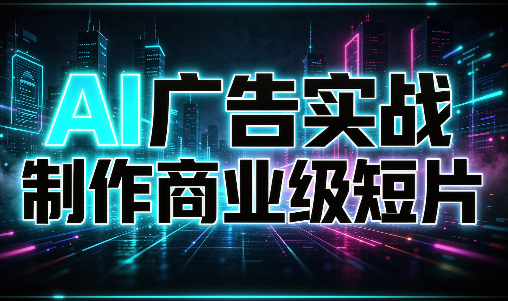 AI广告实战制作商业级短片-我爱发帖