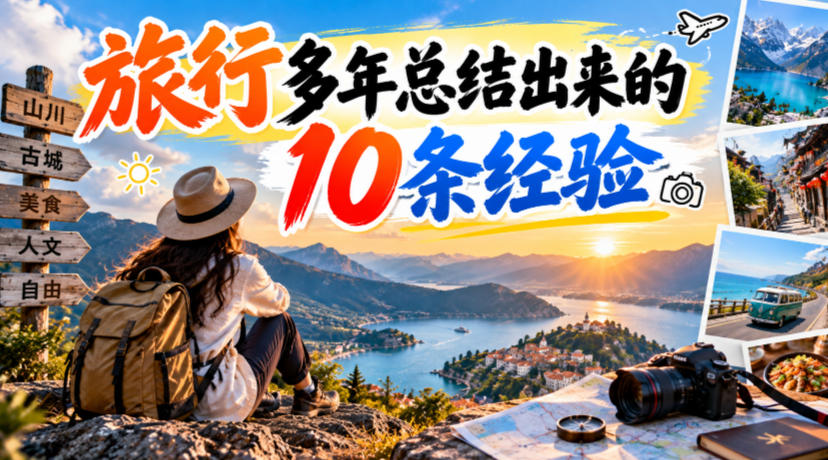 付费文章：旅行多年总结出来的10条经验-我爱发帖