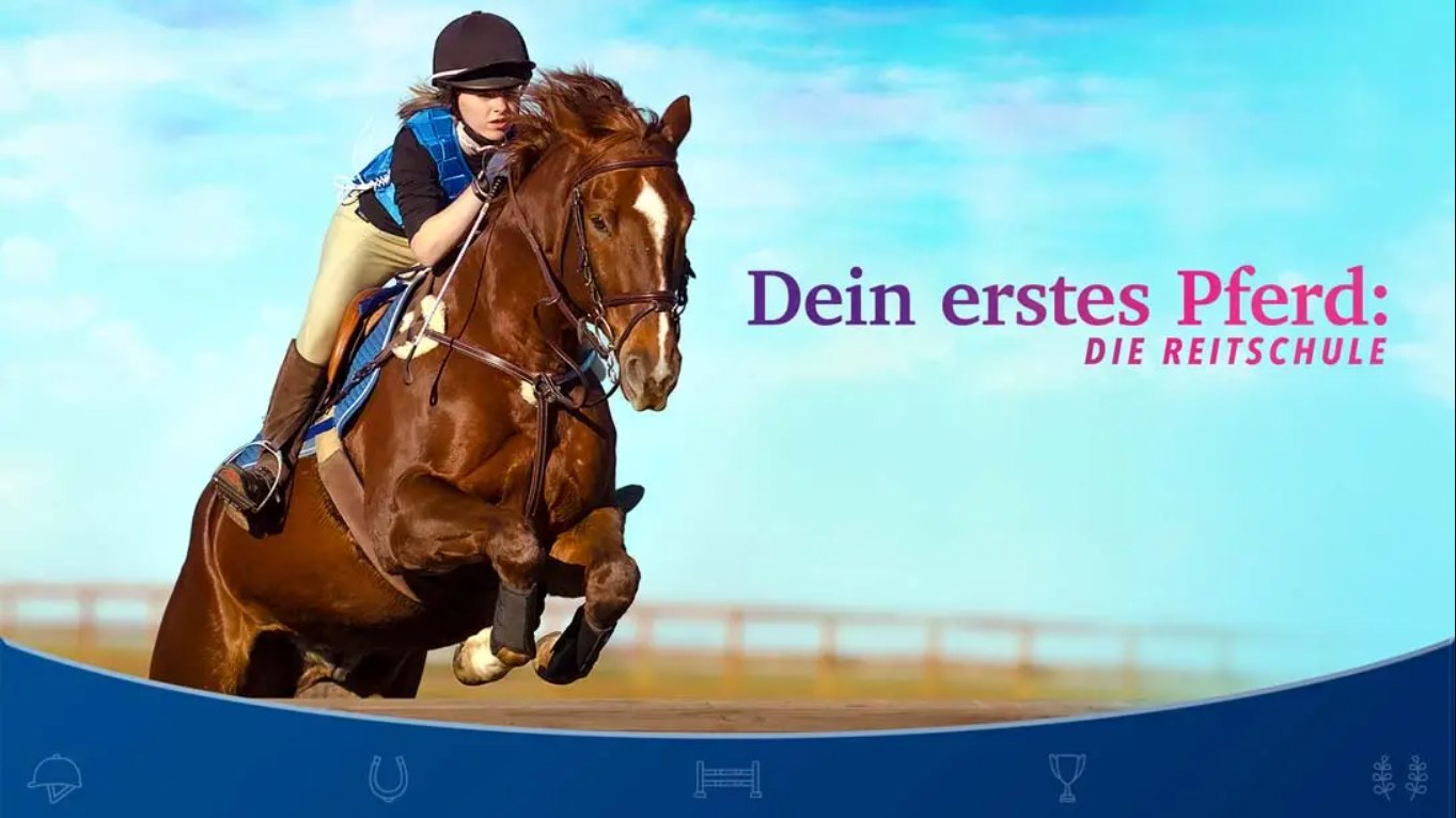 【德版】Dein erstes Pferd: DIE REITSCHULE 英语｜焦圣希 18818568866