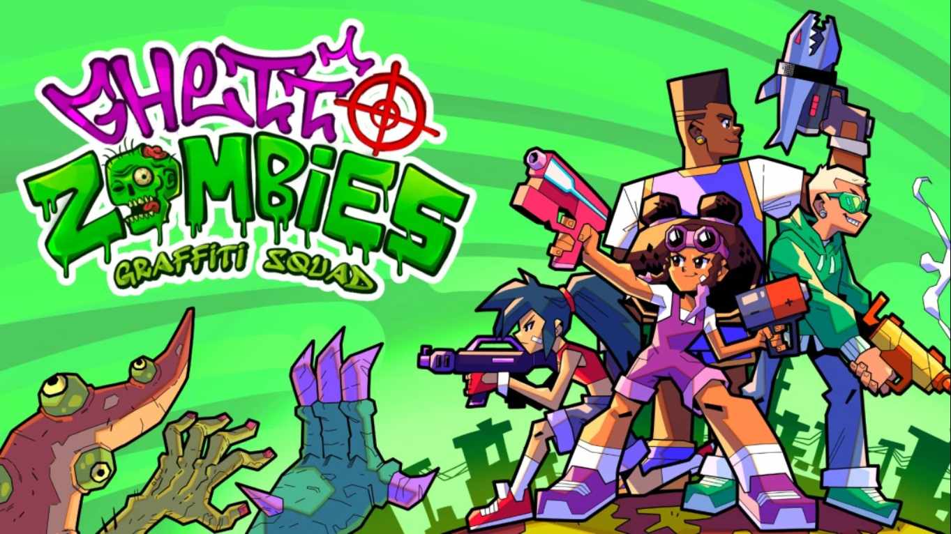 【美版】贫民窟僵尸：涂鸦小队 Ghetto Zombies: Graffiti Squad 中文｜焦圣希 18818568866