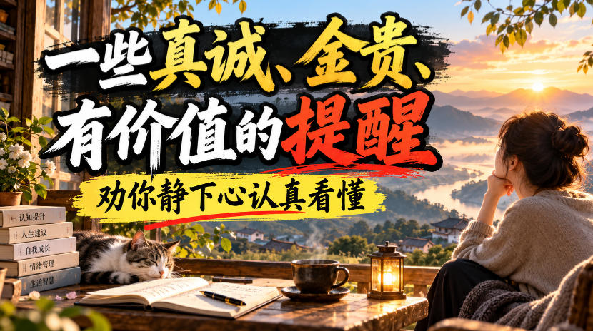 付费文章：一些真诚、金贵、有价值的提醒，劝你静下心认真看懂-我爱发帖
