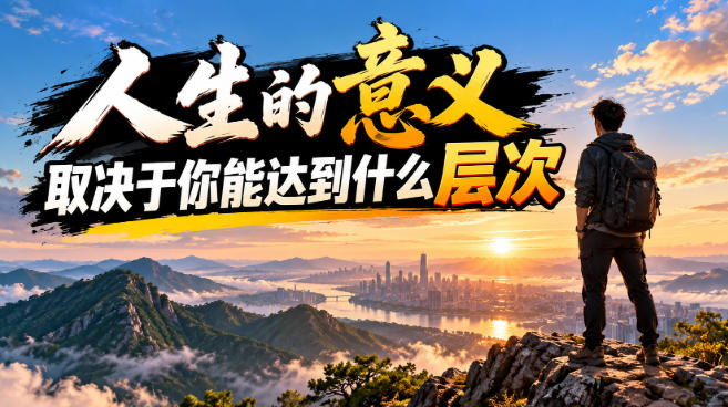 某公众号付费文章：人生的意义，取决于你能达到什么层次汇通分享-分享轻创项目-网络创业-项目实操-兼职-网赚-副业-抖音-快手-小红书-闲鱼-视频号-直播-短视频-中视频-带货-短剧-游戏搬砖-引流等教程课程分享汇通分享